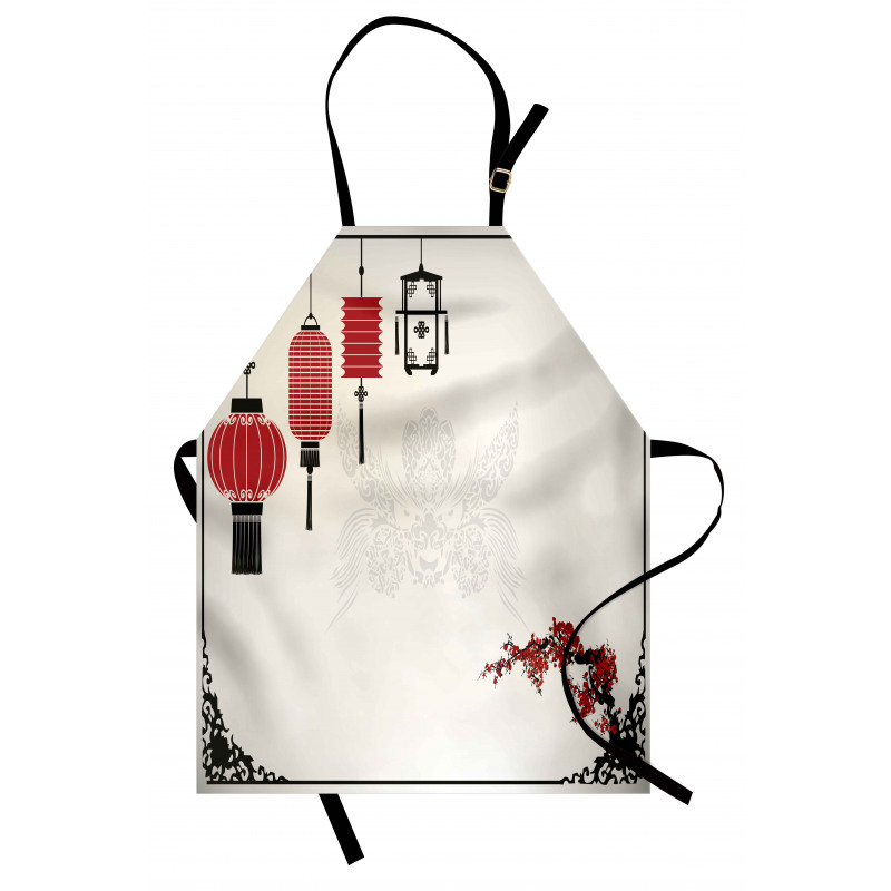 Minimalist New Year Apron