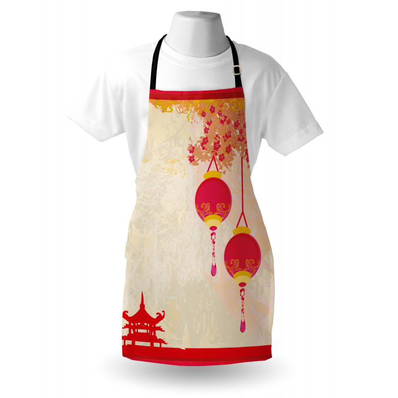 Japanese Old Paper Apron