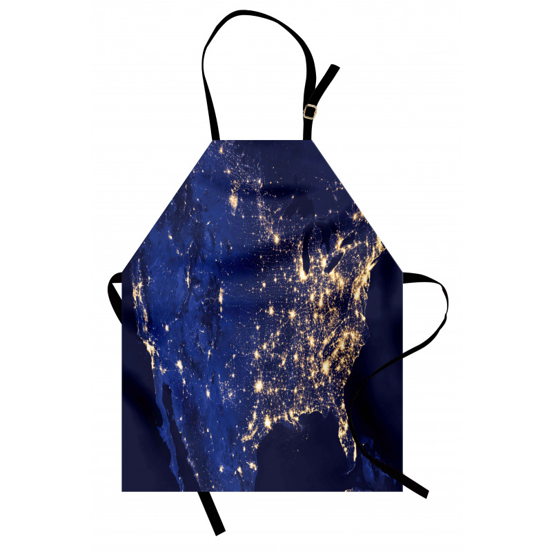 America Continent Space Apron