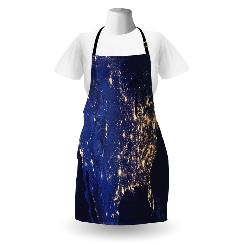 America Continent Space Apron