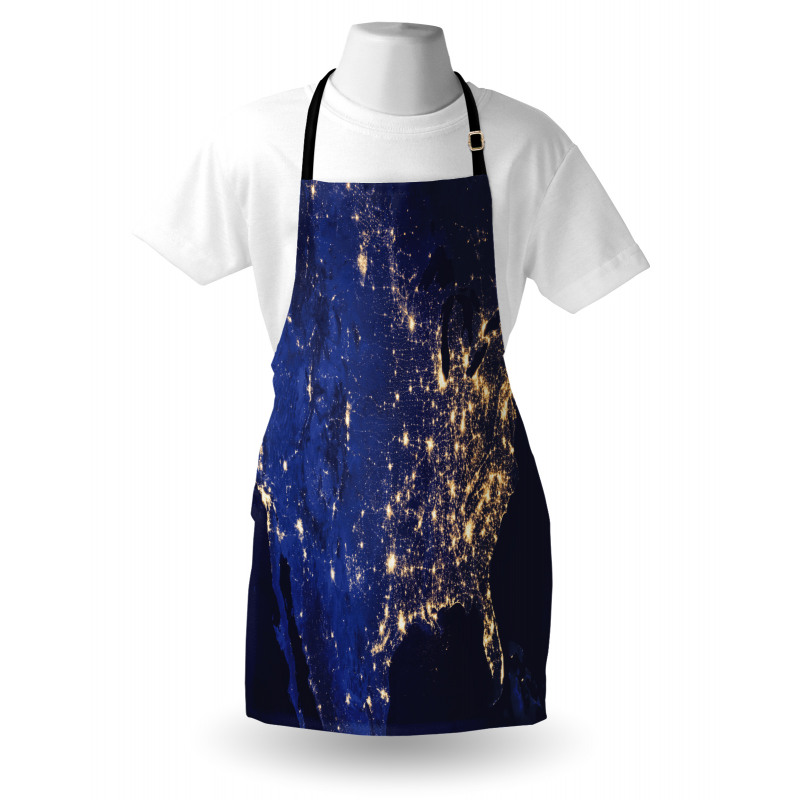 America Continent Space Apron