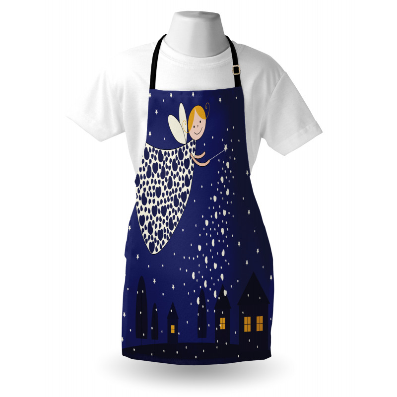 Girls Kids Cartoon Fairy Apron