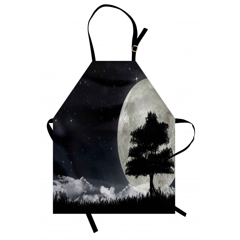 Giant Moon Tree Apron