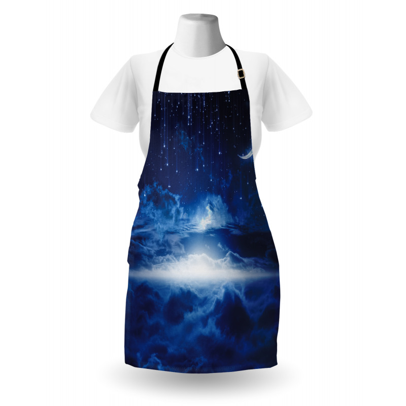 Galaxy Falling Stars View Apron