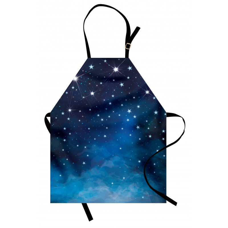 Vibrant Star Ombre Sky Apron