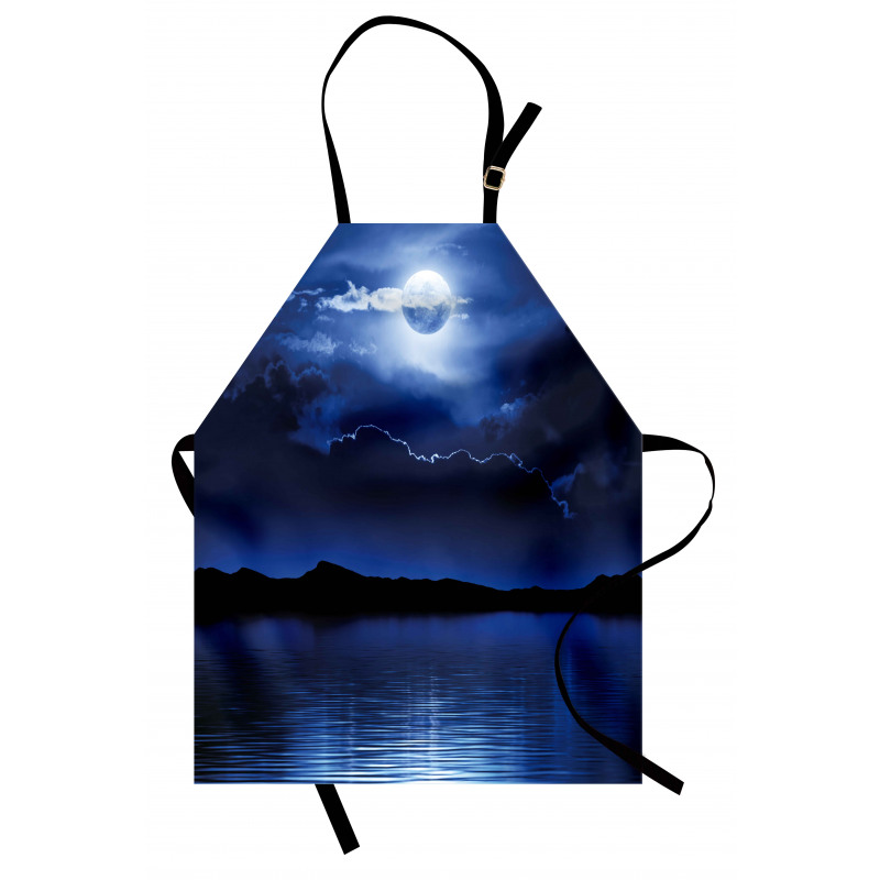 Fantasy Moon Calm Water Apron