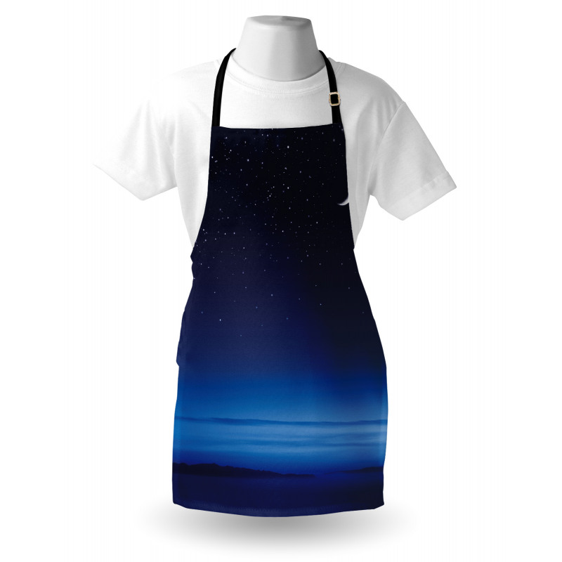 Moon Stars Santa Barbara Apron