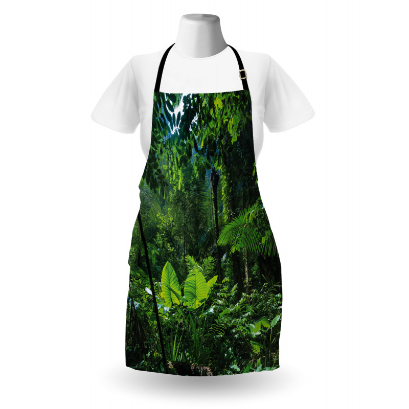 Green Untouched Nature Apron