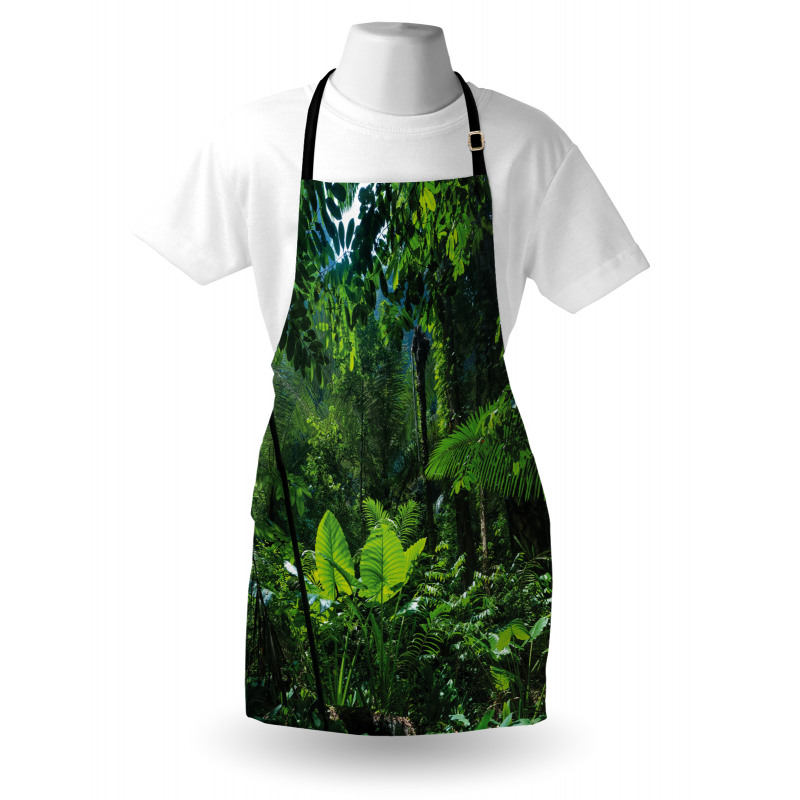 Green Untouched Nature Apron