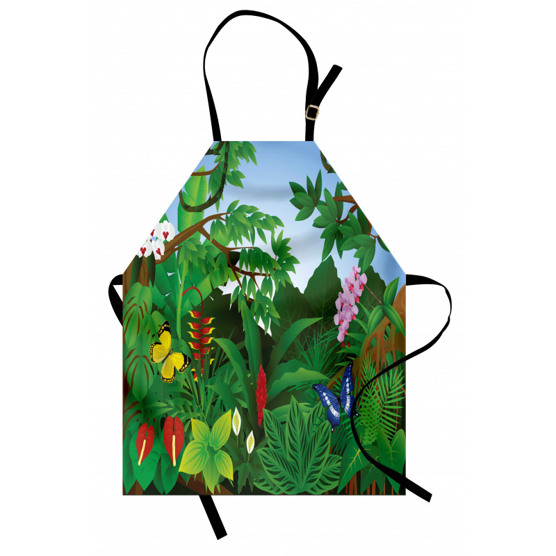 Lively Forest Trees Apron