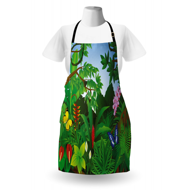 Lively Forest Trees Apron