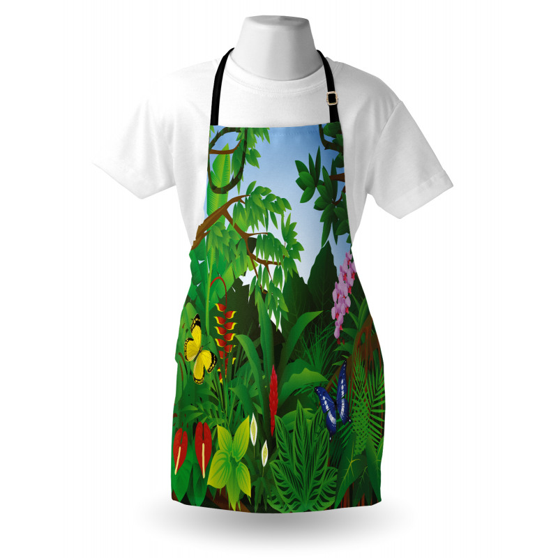 Lively Forest Trees Apron