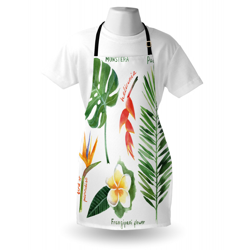 Tropical Flora Apron