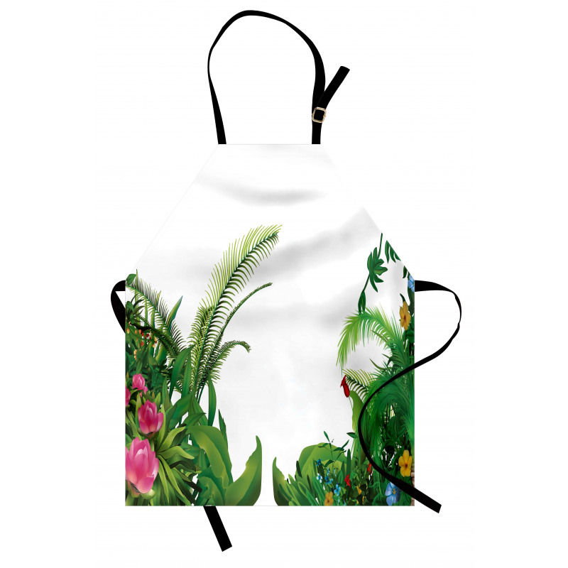 Tropical Plants Exotic Apron