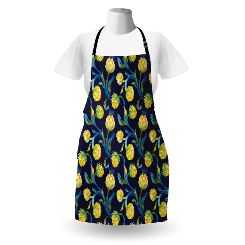 Art Nouveau Food Apron