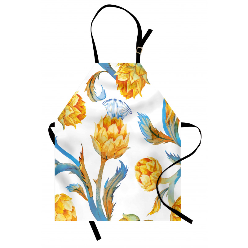 Watercolor Vegetables Apron