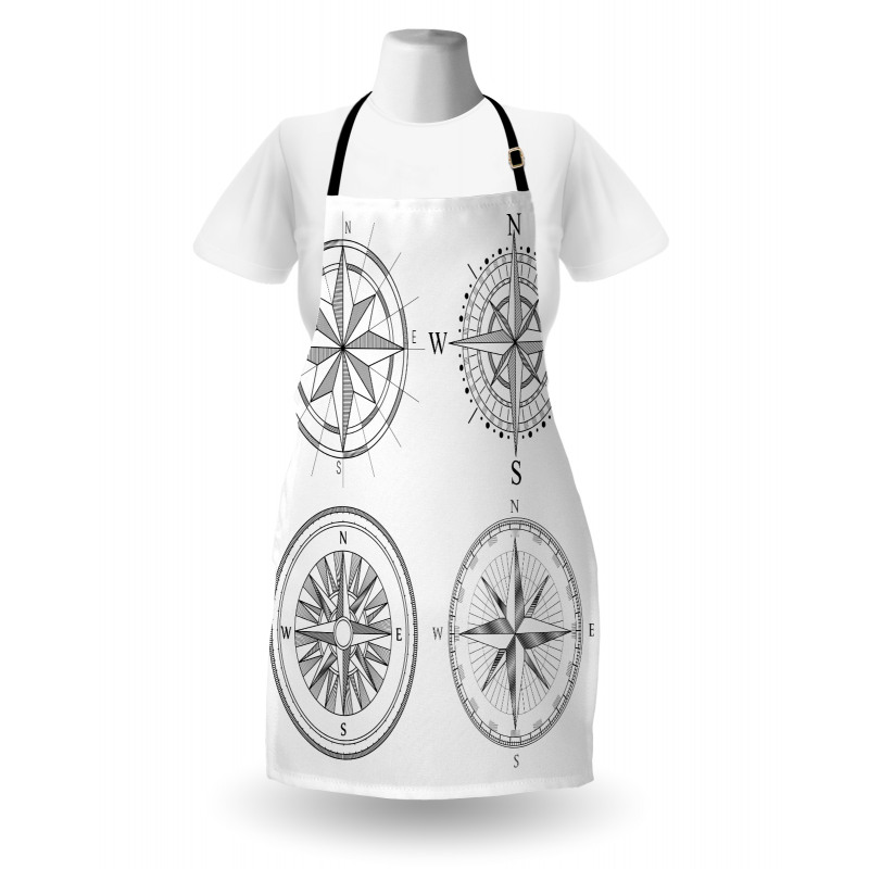 Seafaring Monochrome Apron