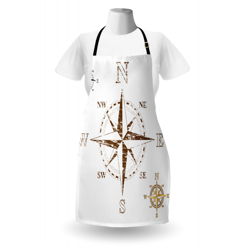 Faded Windrose Sailing Apron