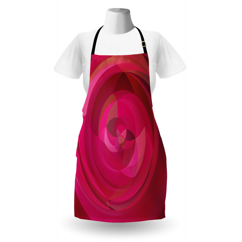 Abstract Swirls Shapes Apron