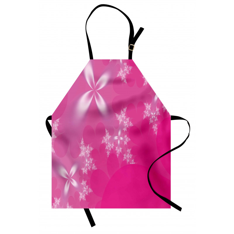 Vibrant Floral Modern Apron