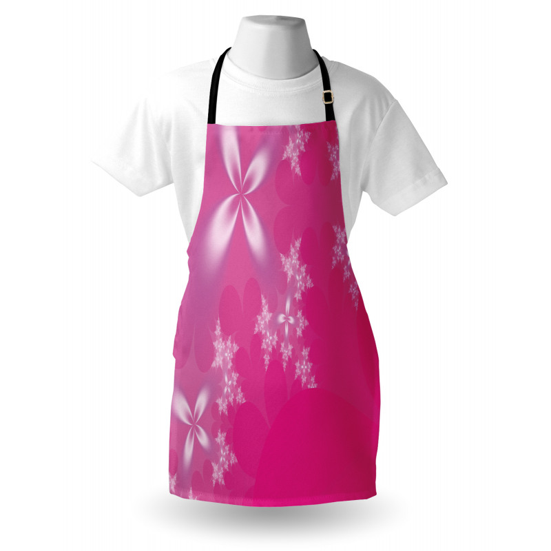 Vibrant Floral Modern Apron