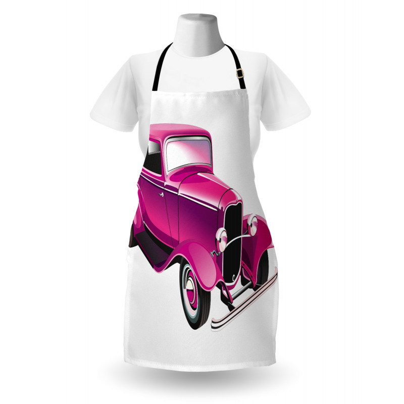 Vintage Muscle Car Apron