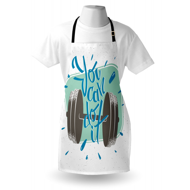 Retro Inspiration Words Apron