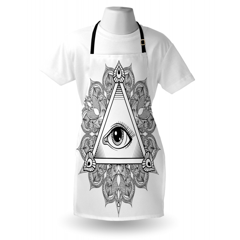 Vintage Tattoo Boho Occult Apron