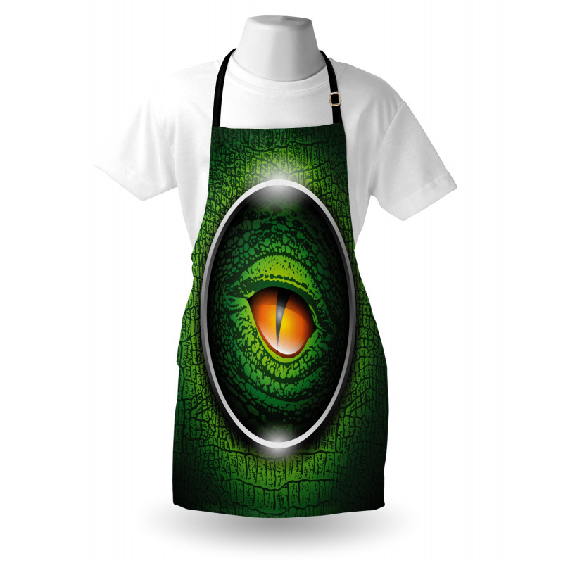 Vibrant Realistic Reptile Apron