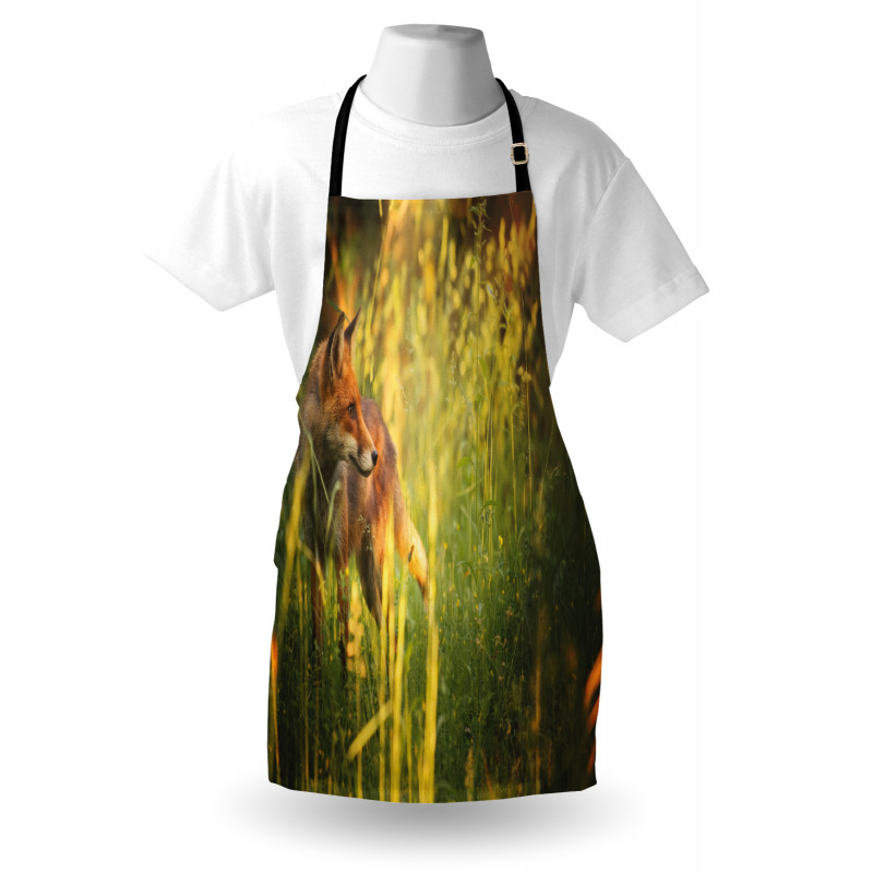 Vixen Mammal Summer Forest Apron