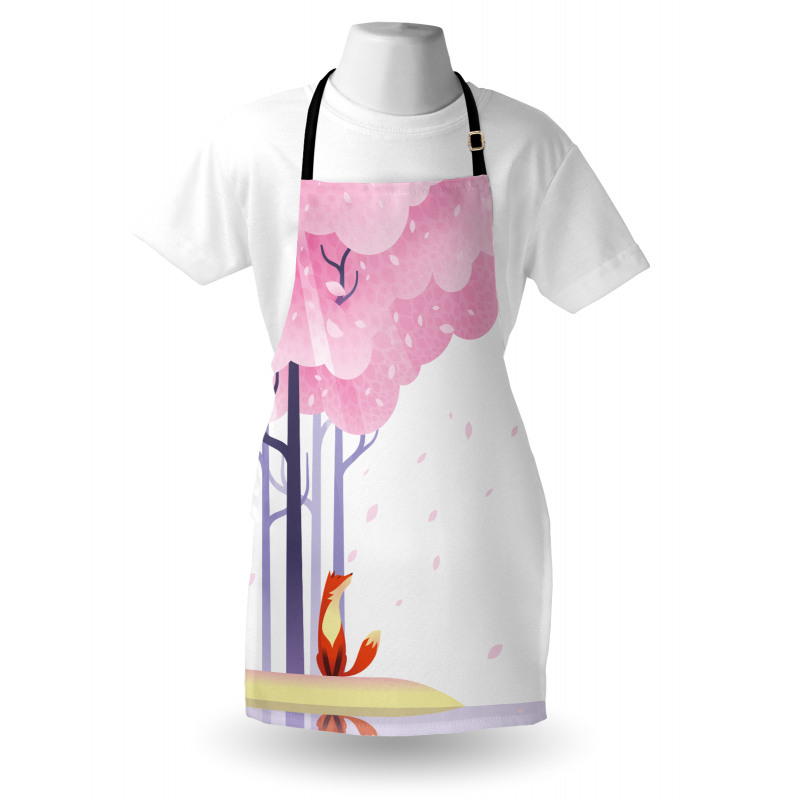 Spring Pink Sakura Idyllic Apron