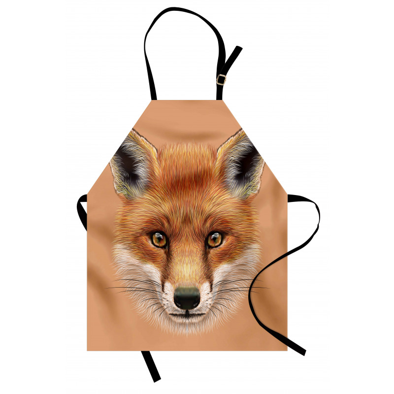 Fluffy Face Forest Apron