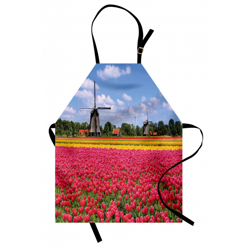 European Fresh Tulips Apron