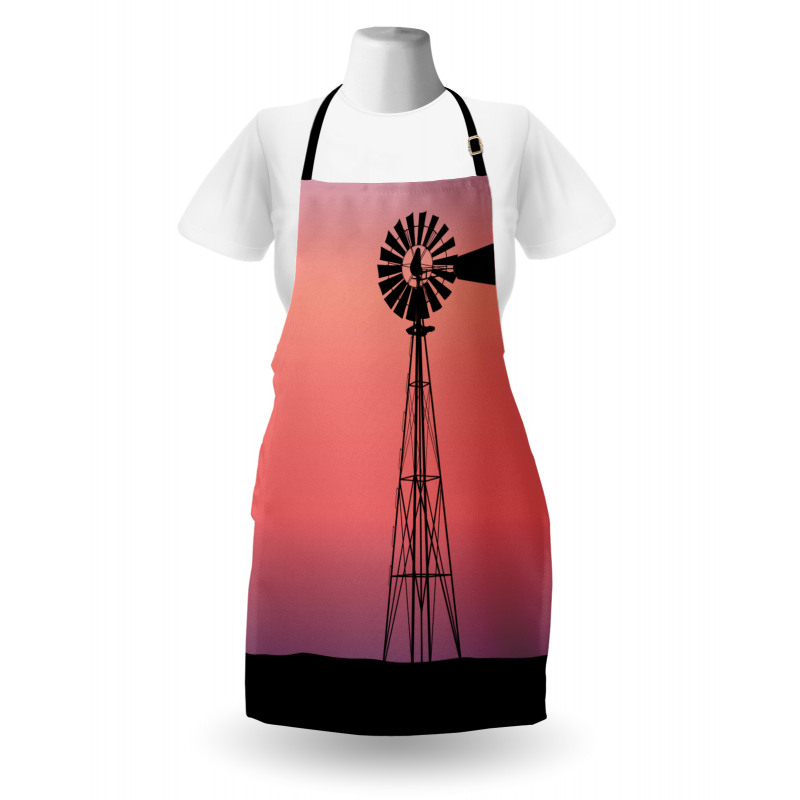 Dreamy Western Sunset Apron