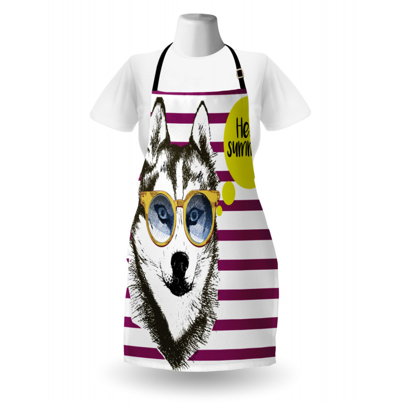 Sketch Stripes Apron