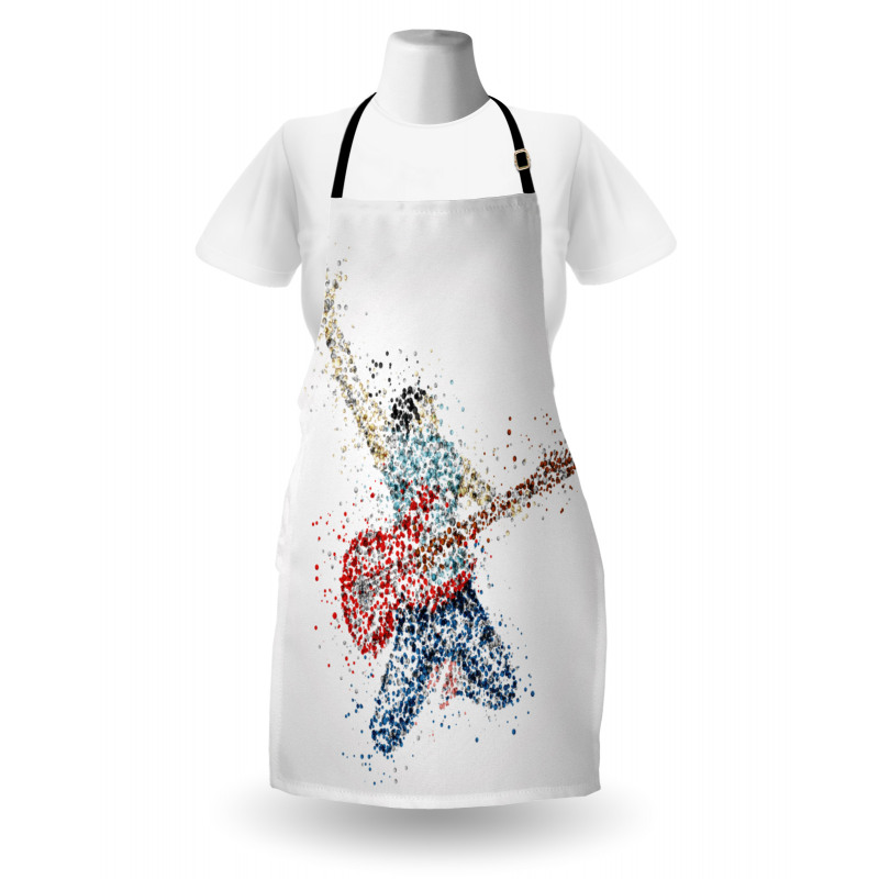 Guitarist Dots Apron