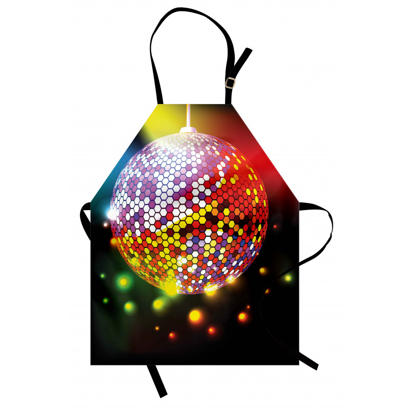 Vivid Disco Ball Apron