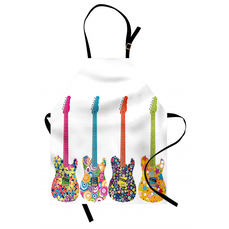 Colorful Flowers Star Apron