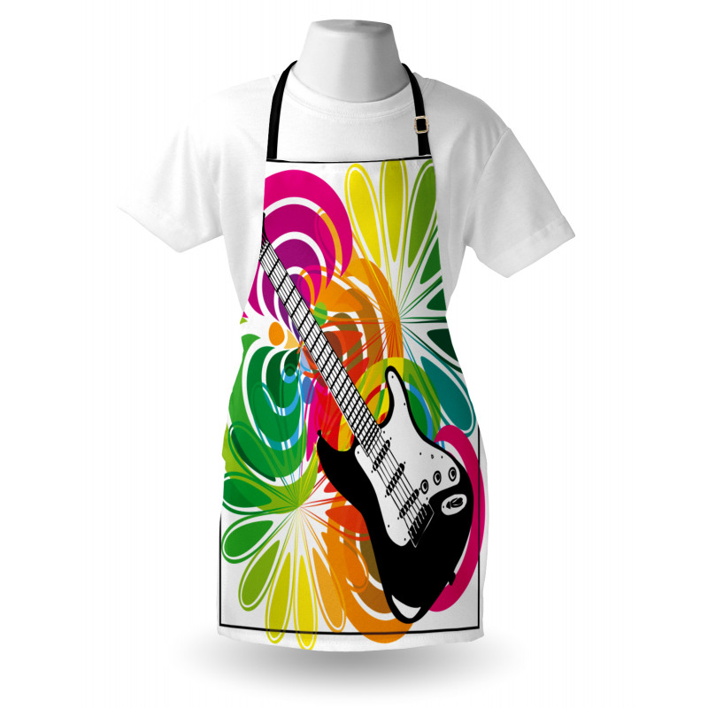 Flowers Guitar Apron