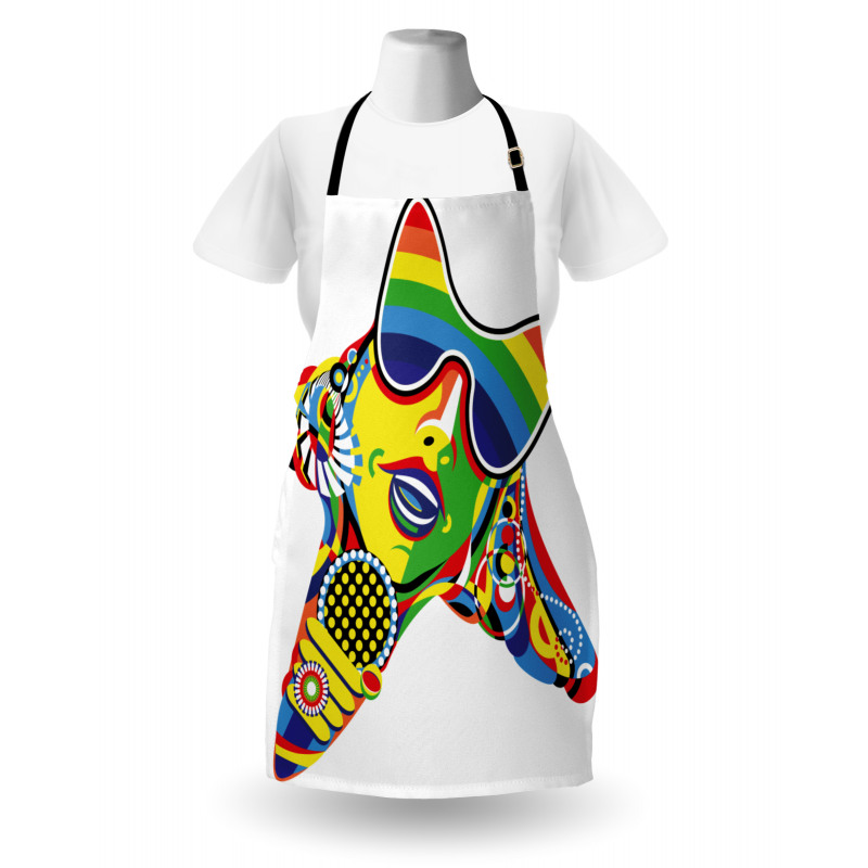 Rainbow Color Art Apron