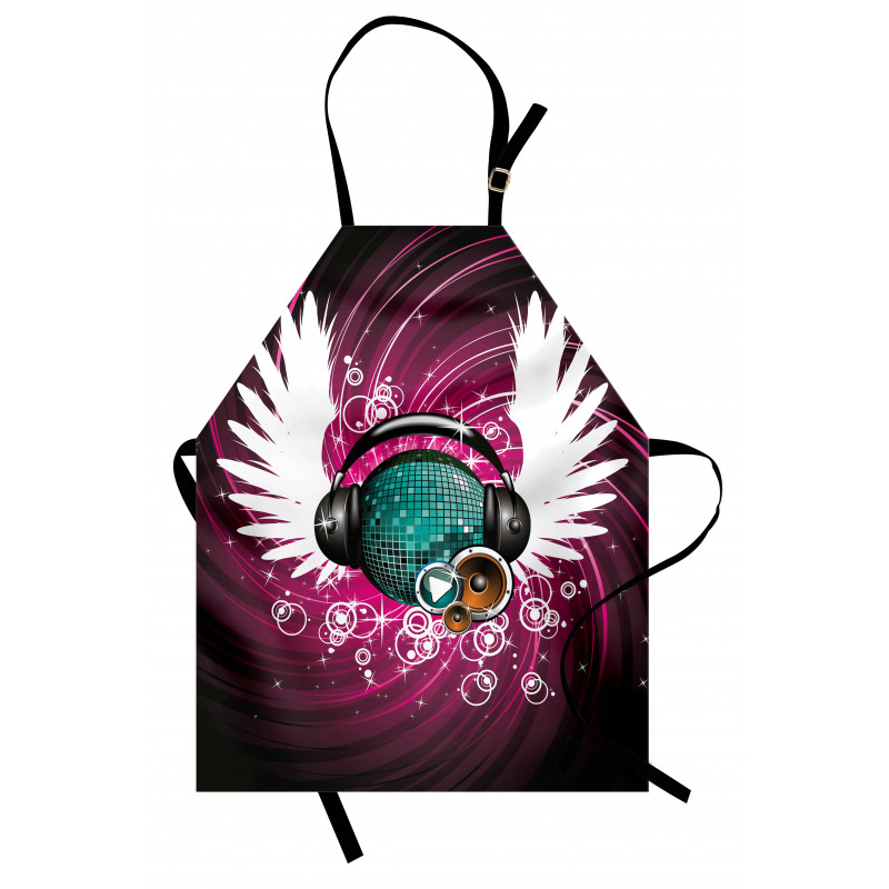 Disco Ball Music Apron