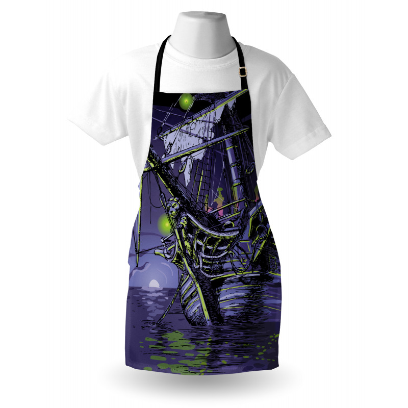 Ghost Vessel Island Apron