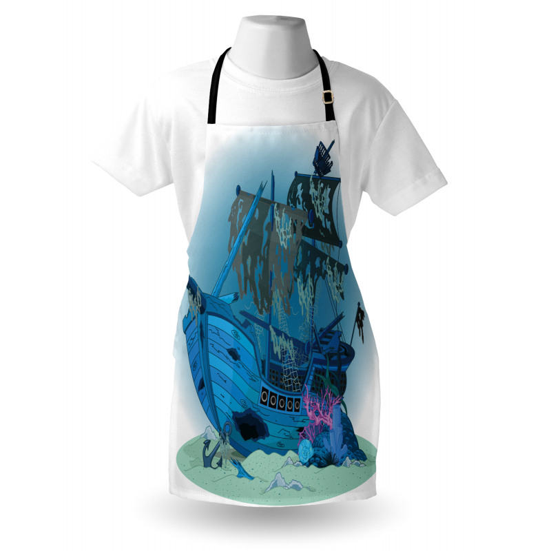 Underwater Antique Apron