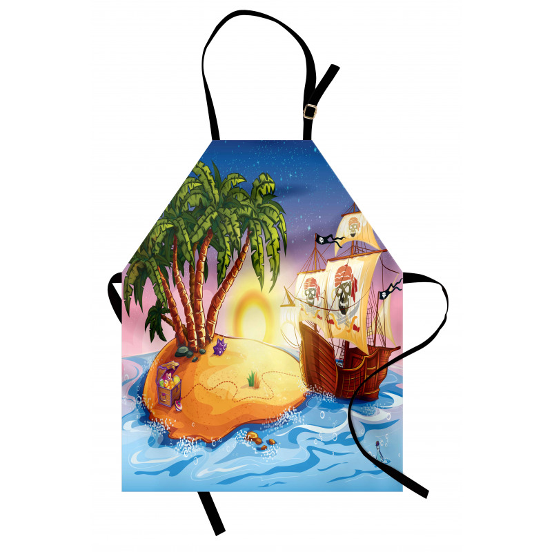 Exotic Sea Island Apron