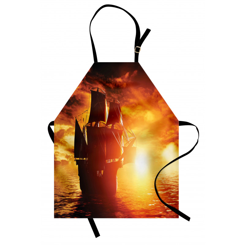 Ship Sunset Apron