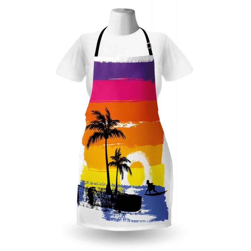 Tropical Beach Apron