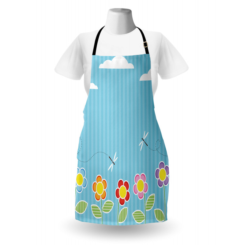 Daisy Bloom Cartoon Apron