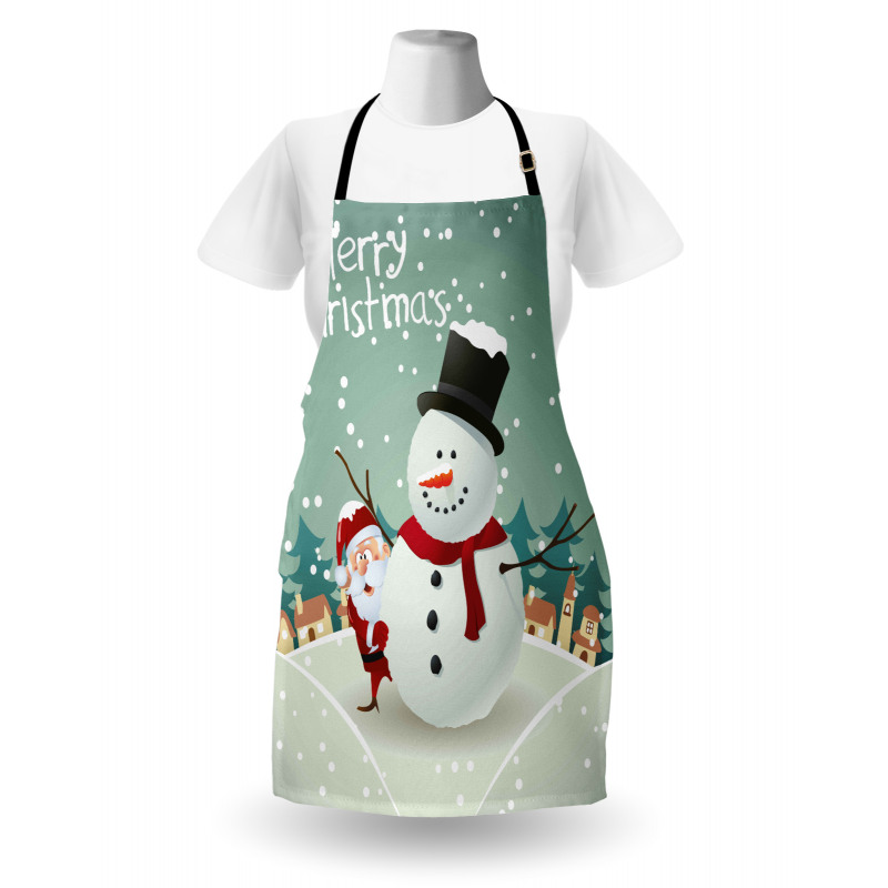 Xmas Winter Theme Apron