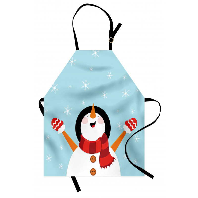 Santa Snowflakes Joy Apron