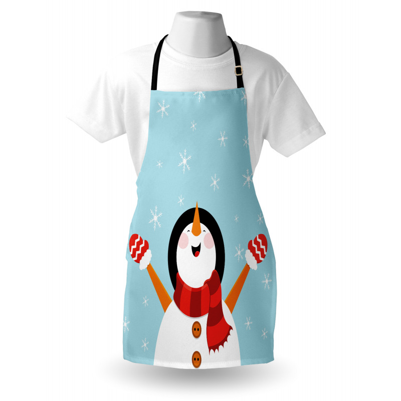 Santa Snowflakes Joy Apron